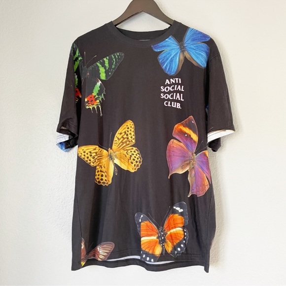 ๐๐๐Host Pick๐๐๐ ANTI SOCIALSOCIAL CLUB Ashton Graphic Print T-Shirt Sz. S - Picture 5 of 8